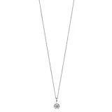 White Sense Anhänger 585 Palladium Weissgold mit Labgrown Diamant 4 mm 4.52.4.2033