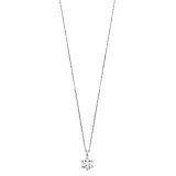 White Sense Anhänger 585 Palladium Weissgold mit Labgrown Diamant 5,10 mm 4.52.4.2037