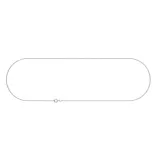 White Sense Rundankerkette 585 Palladium Weissgold Länge 40 bis 42 cm 11.52.1.8-42/40