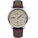 Zeppelin Automatikuhr Captain's Line mit braunem Lederband 8622-5