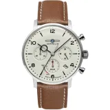 Zeppelin Herrenuhr Solar LZ129 Hindenburg mit braunem Lederarmband 8086-5_n