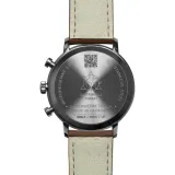 Zeppelin Herrenuhr Solar LZ129 Hindenburg mit braunem Lederarmband grün 8086-4