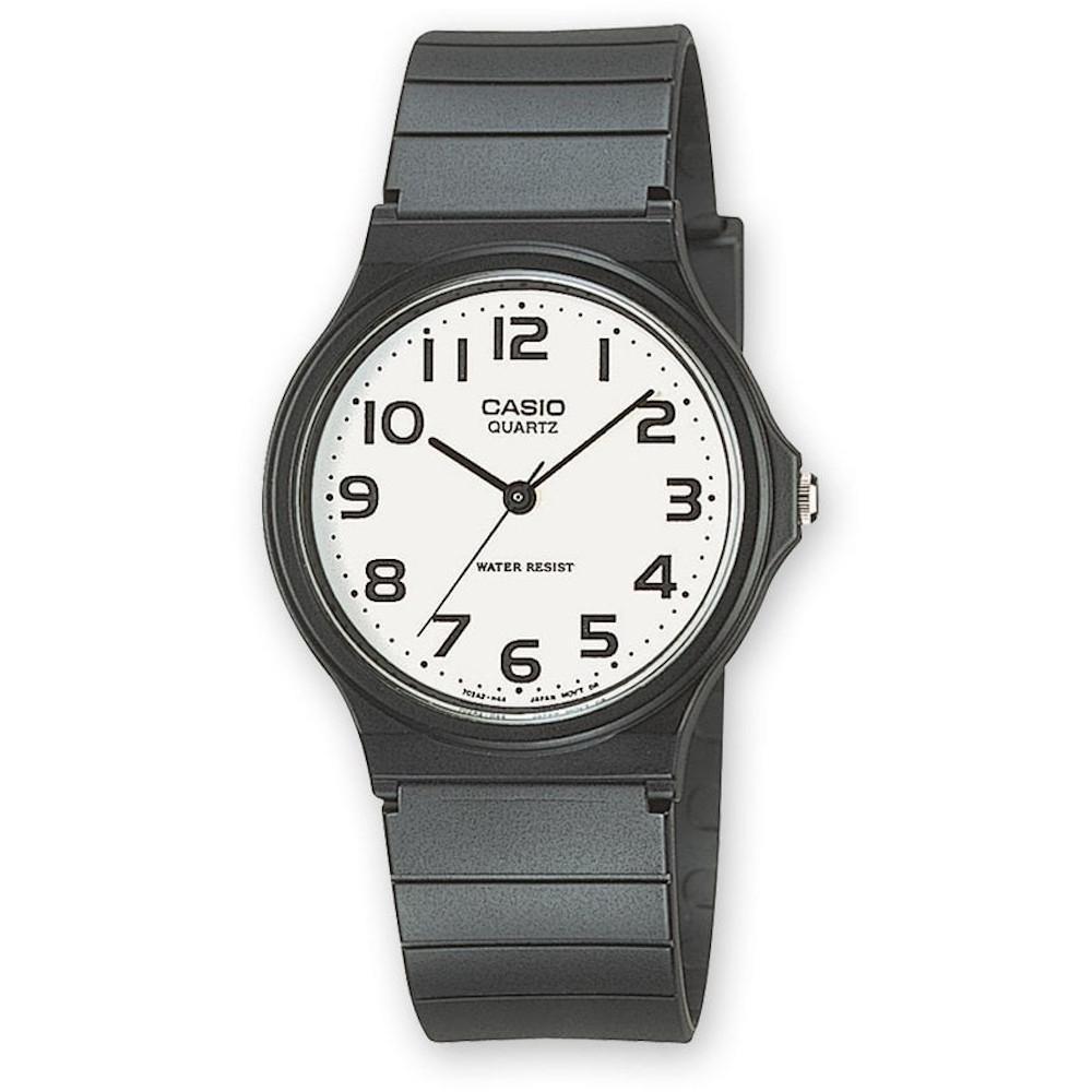 Casio Armbanduhr schwarz analog mit Kunststoff Gehäuse MQ-24-7B2LEG