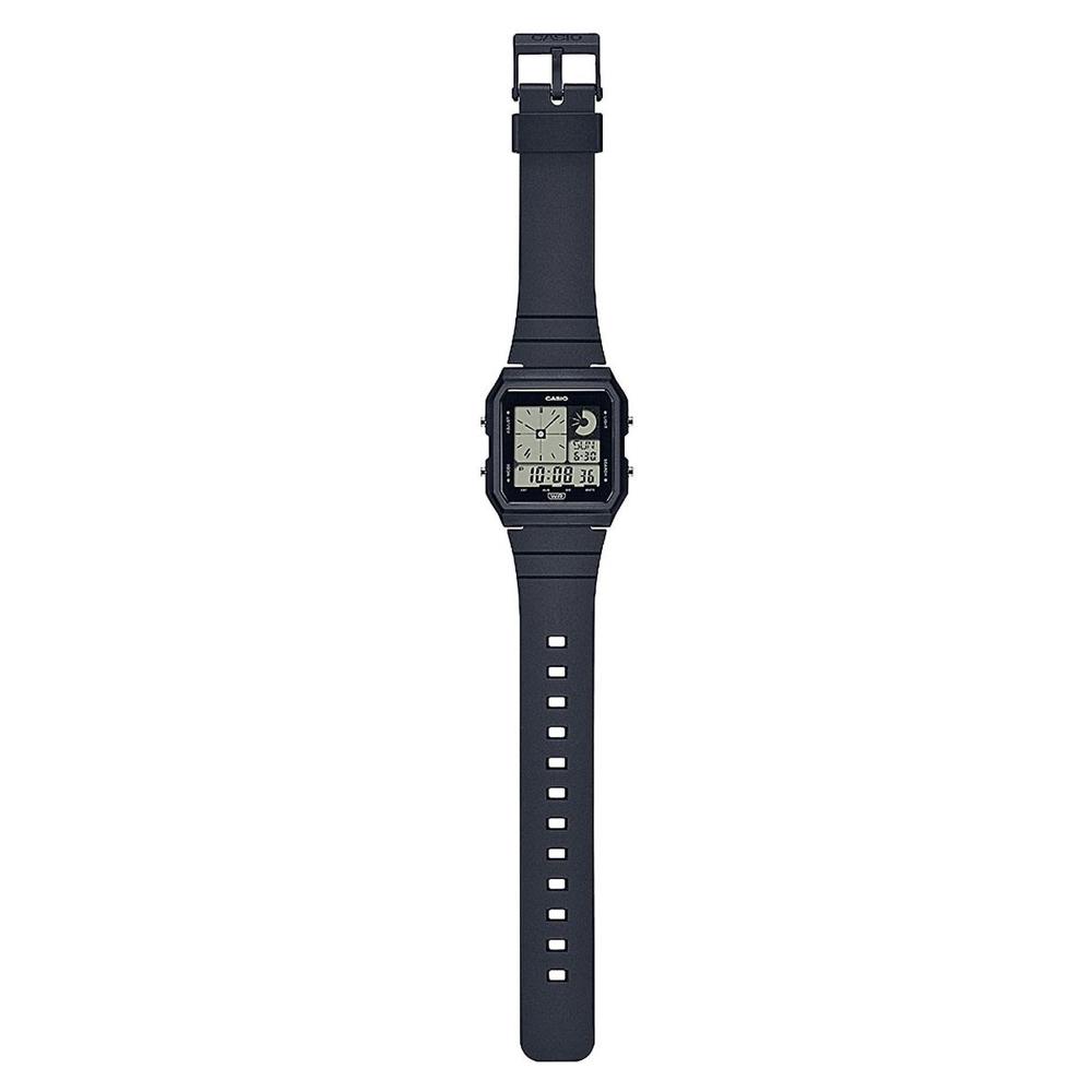 schwarz analog digital Casio Collection Bio mit Kunststoffband Armbanduhr LF-20W-1AEF