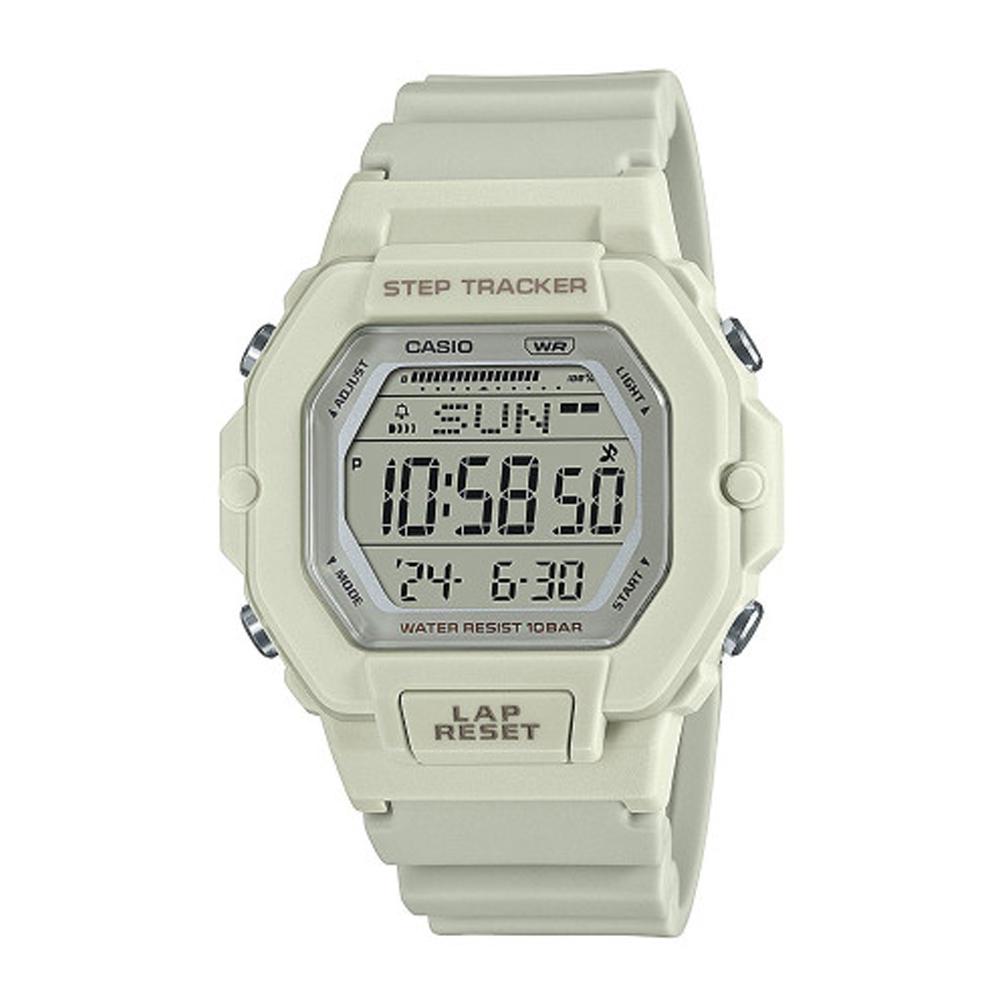 Casio Collection Herrenuhr Armbanduhr digital Resin beige LWS-2200H-8AVEF