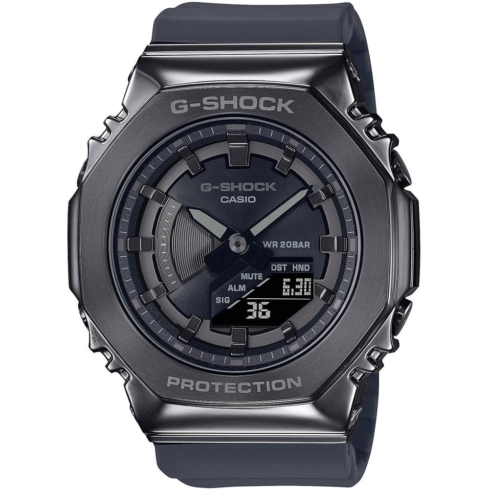 Casio G-Shock Armbanduhr digital analog gunmetal anthrazit GM-S2100B-8AER
