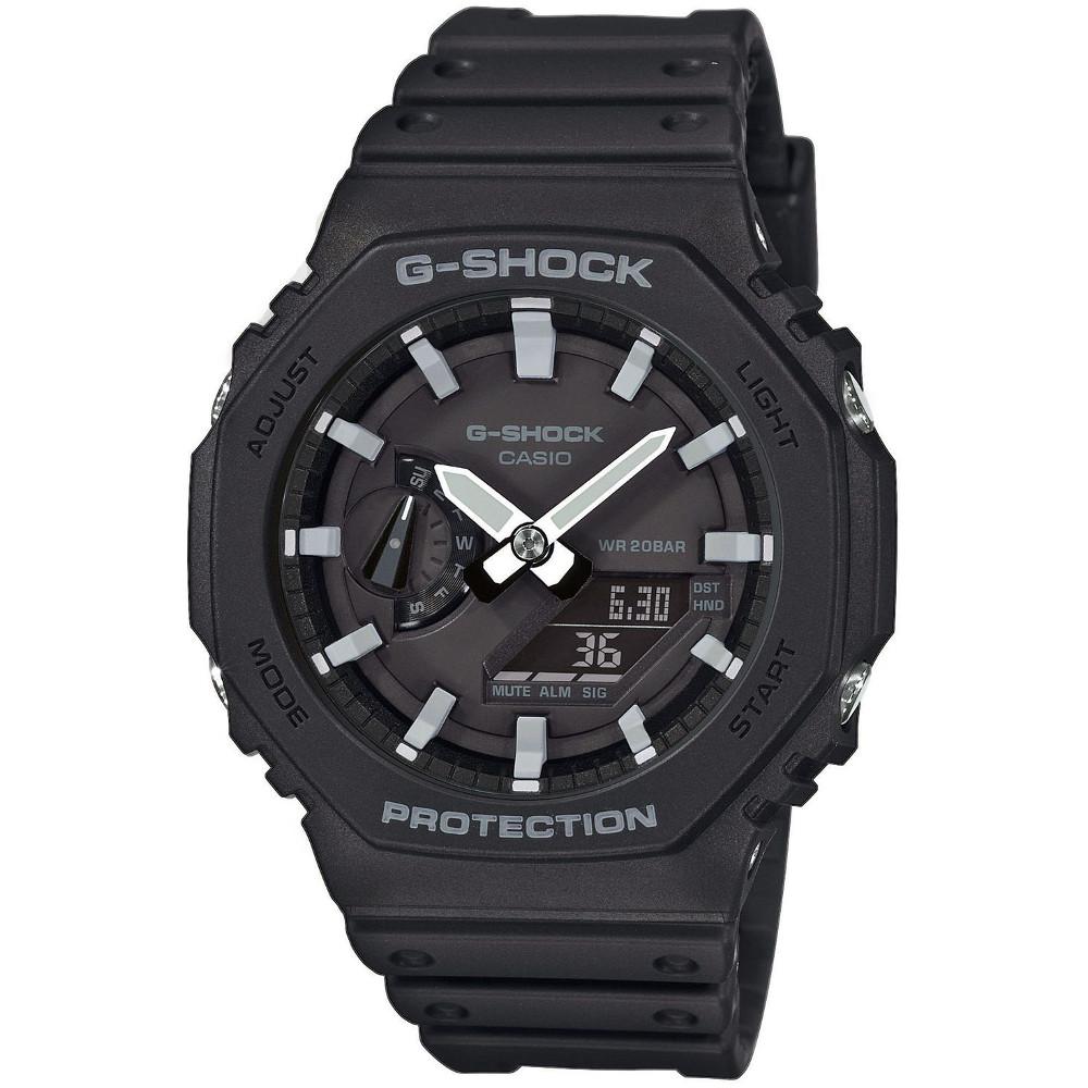 Casio G-Shock Protection Sportuhr analog digital schwarz GA-2100-1AER