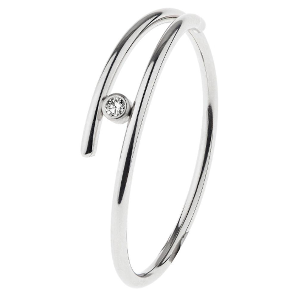 Ernstes Design Ring poliert Brillant Gr. 56 R723.56
