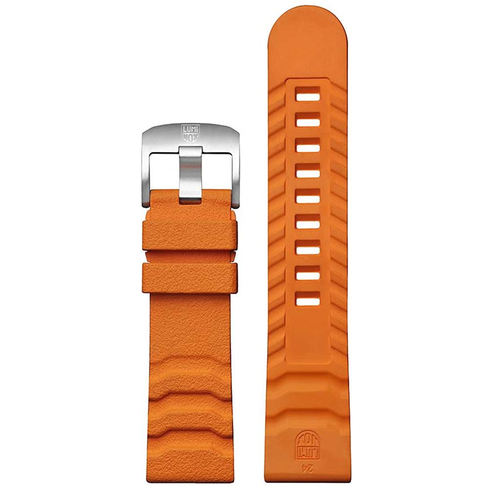 Luminox Uhrband Kautschuk orange für Serie 3740 24 mm FPX.3800.35Q.K