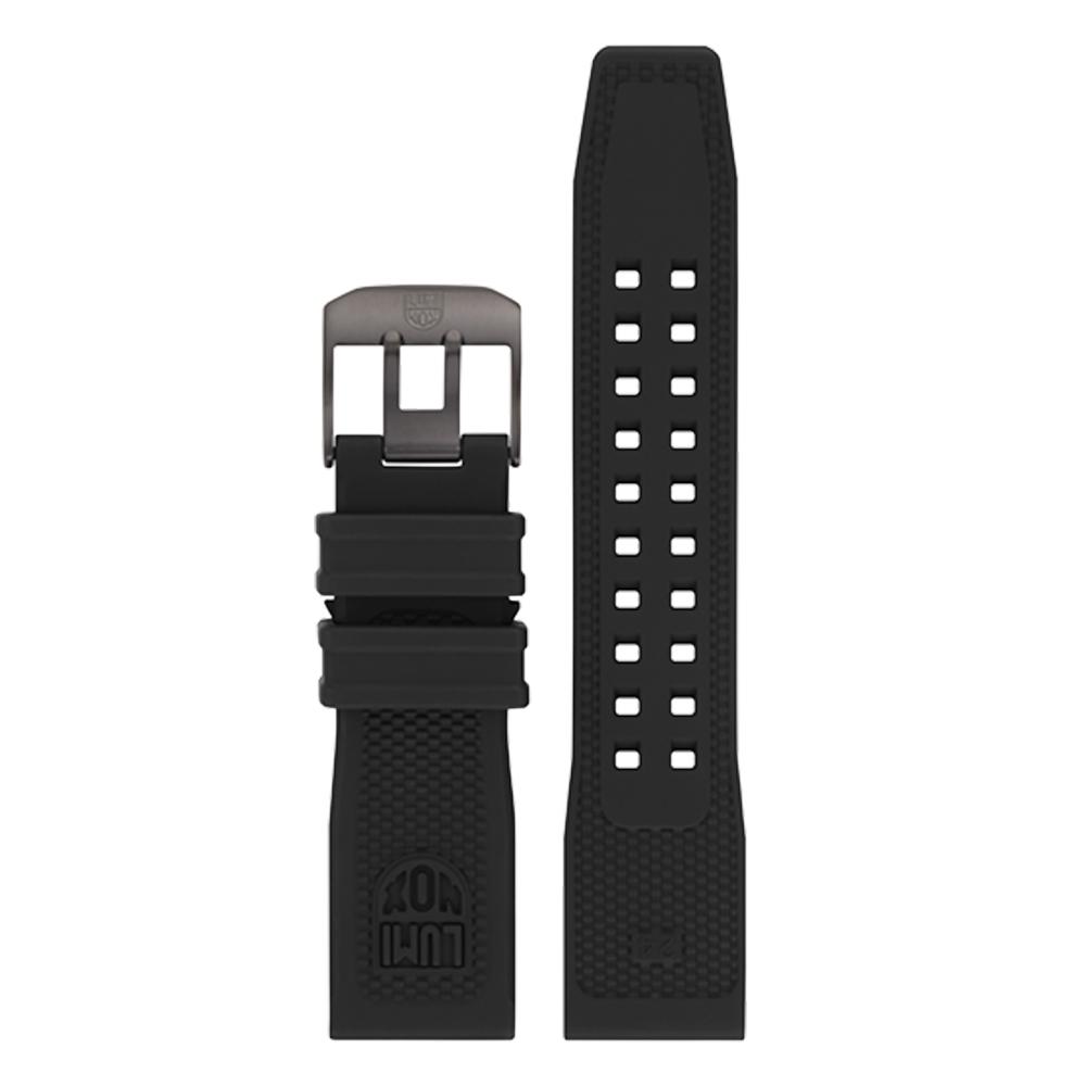 Luminox Uhrband Kautschuk schwarz für Serie Navy SEAL 3500 FPX.2401.20B.1.K