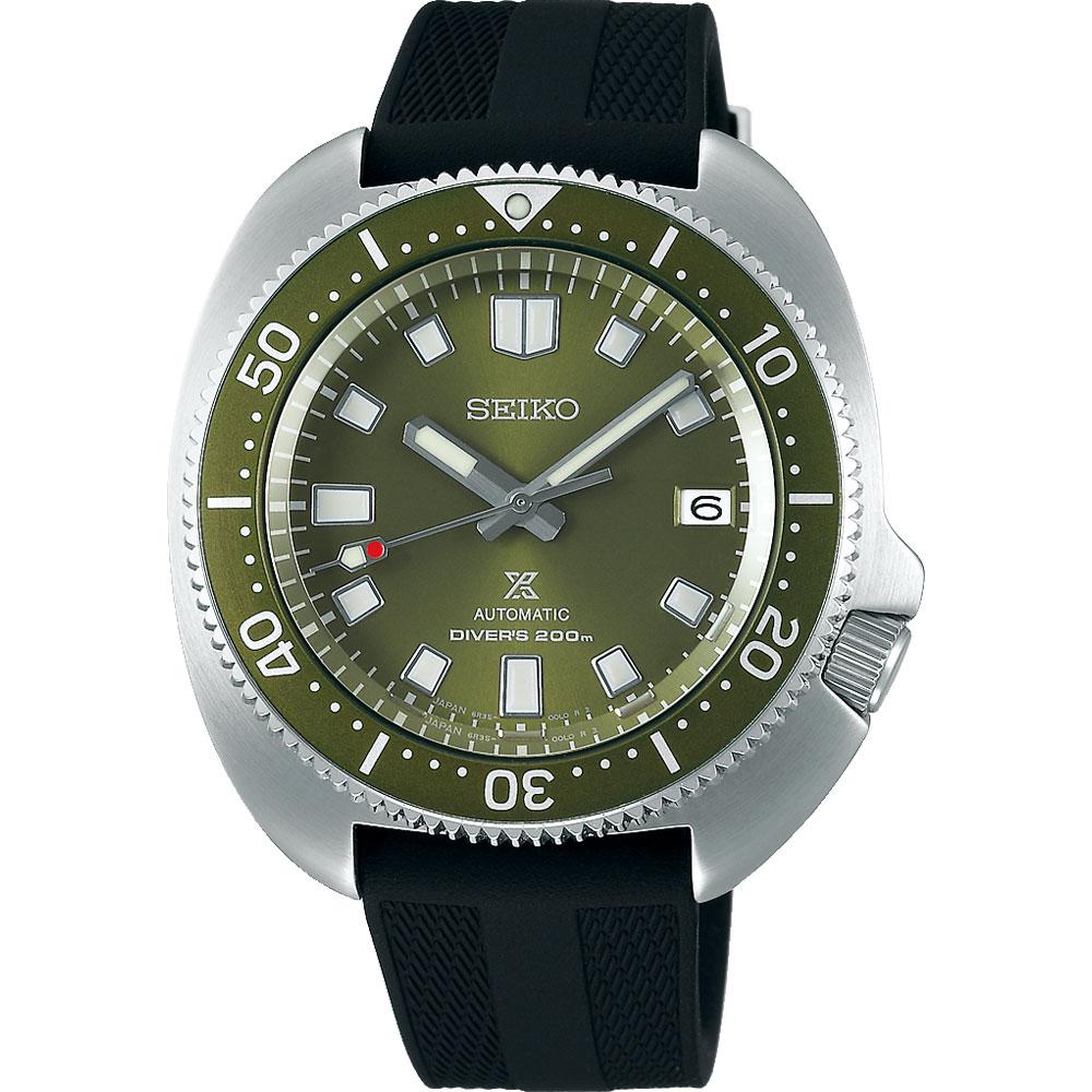 Seiko Prospex Automatik Diver´s Retailer Exclusive grün silberfarben SPB153J1
