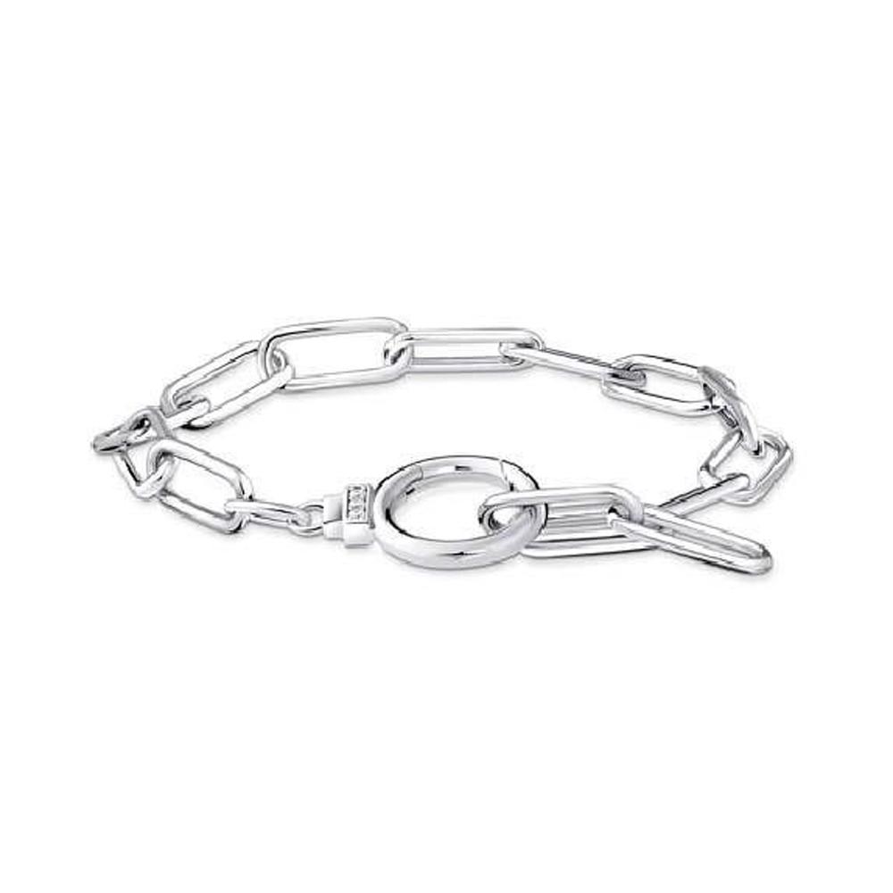 Thomas Sabo Gliederarmband mit Ringverschluss Silber 925 A2133-051-14-L19