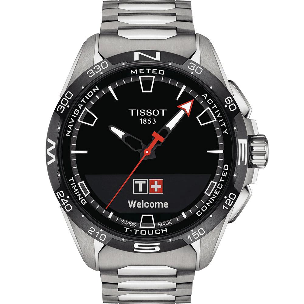 Tissot Herrenuhr T-Touch Connect Solar Titan Bluetooth T1214204405100