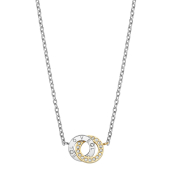 BERING Halskette Edelstahl bicolor mit Zirkonias 15th Anniversary 448-127-450