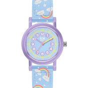 Ice Watch Learning Kinder Armbanduhr Light Blue Rainbow 024498