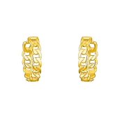 JOOP! Ohrstecker Creole aus Silber 925 vergoldet 2033950