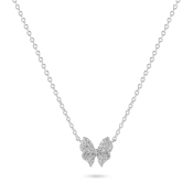 SIF JAKOBS Kette Farfalla Silber 925 SJ-N2700-CZ