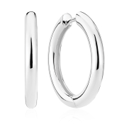 SIF JAKOBS Ohrringe Creolen Carrara Pianura Grande Silber 925 SJ-E2472