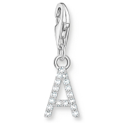 Thomas Sabo Charmista Charm Anh&auml;nger Silber 925 Buchstabe A 1938-051-14