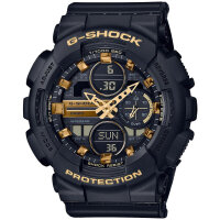 Casio G-SHOCK  Armbanduhr schwarz goldfarben analgo...