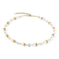 Coeur de Lion GeoCUBE iconic Nature Halskette goldfarben...