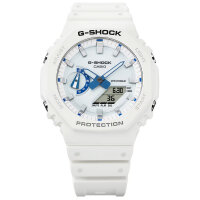 Casio G-Shock Armbanduhr Classic analog digital weiss...
