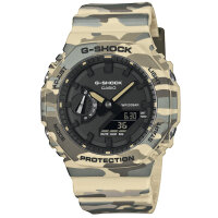 Casio G-Shock Armbanduhr Camouflage sandfarben hell...
